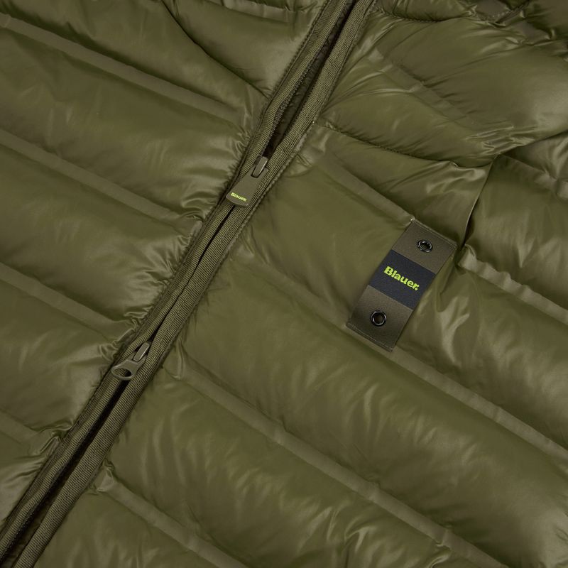 Мъжко яке Blauer USA Charles dark olive inside mist grey 4