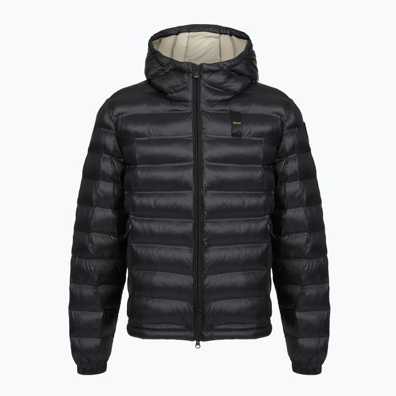 Мъжко яке Blauer USA Charles black inside mist grey