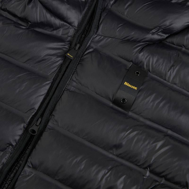 Мъжко яке Blauer USA Charles black inside mist grey 4