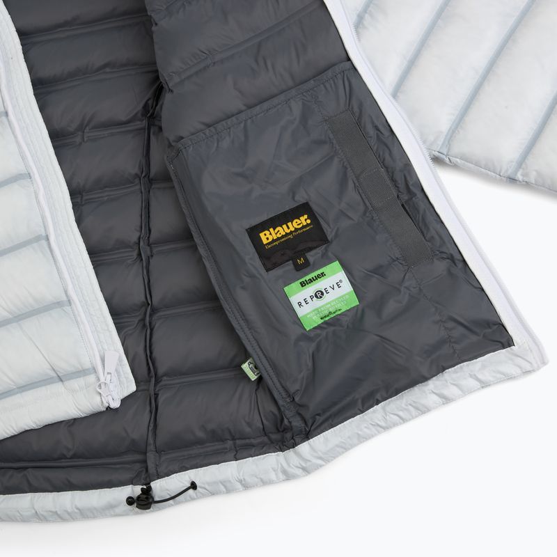 Мъжко яке Blauer USA Charles optical white inside rock grey 7