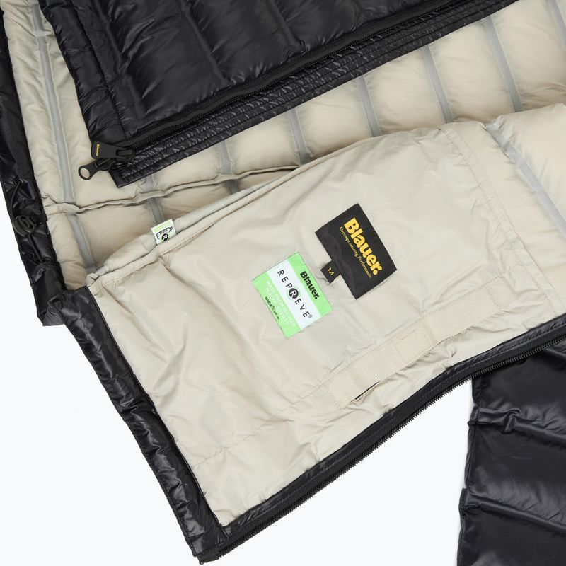 Мъжко яке Blauer USA Sewall black inside mist grey 7