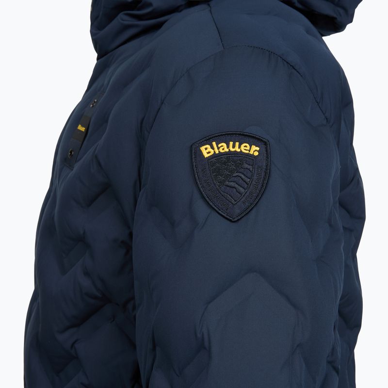 Мъжко яке Blauer USA Piery blue inside brown 3