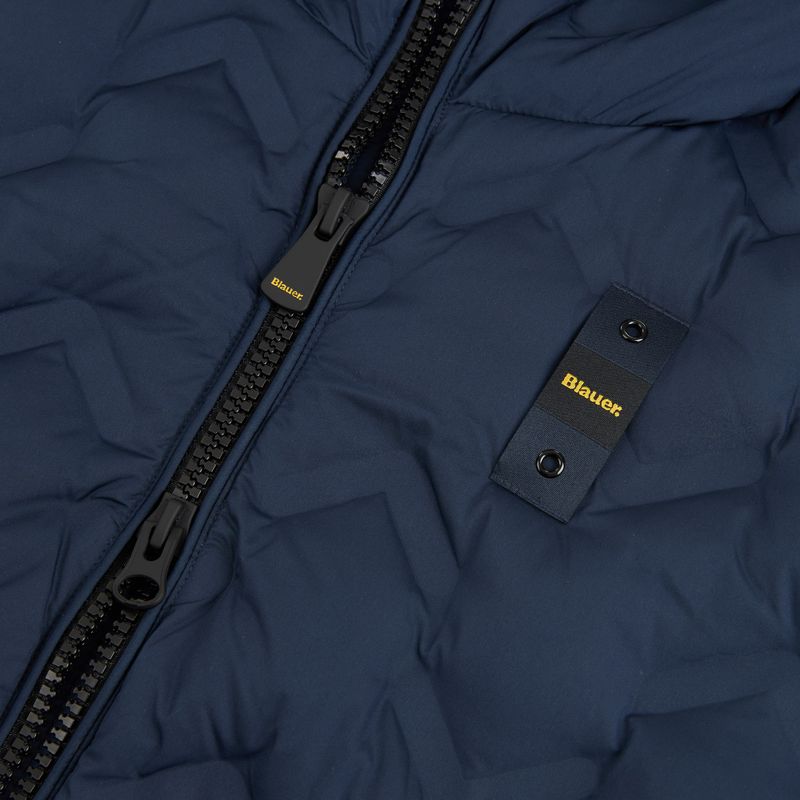 Мъжко яке Blauer USA Piery blue inside brown 4