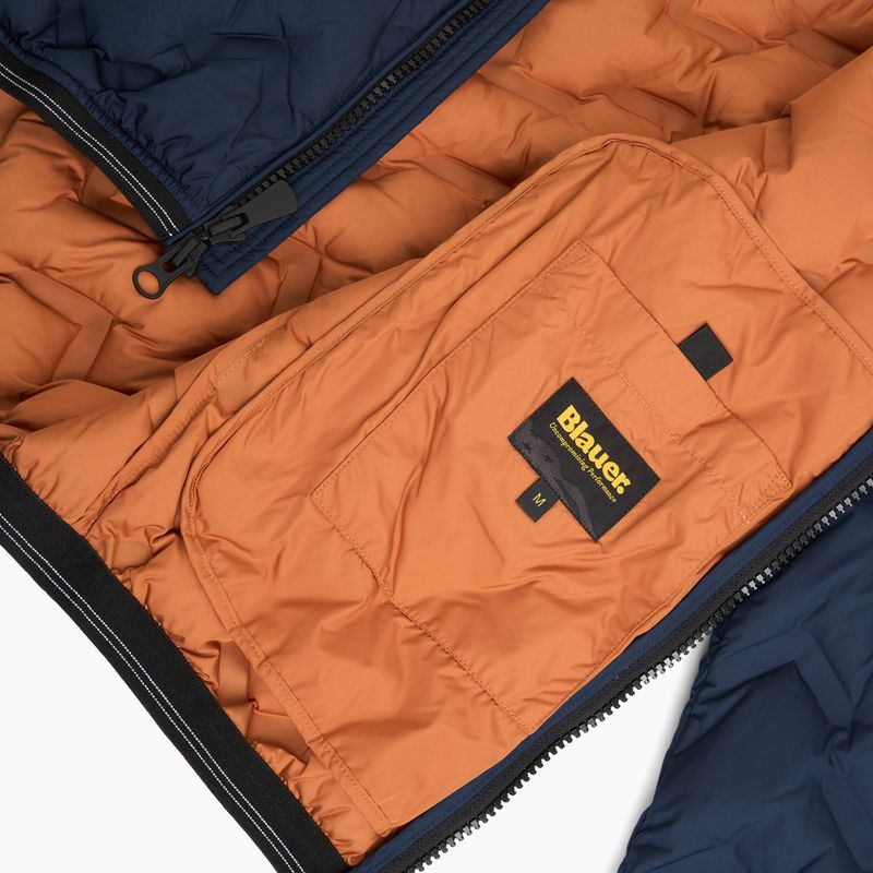 Мъжко яке Blauer USA Piery blue inside brown 7