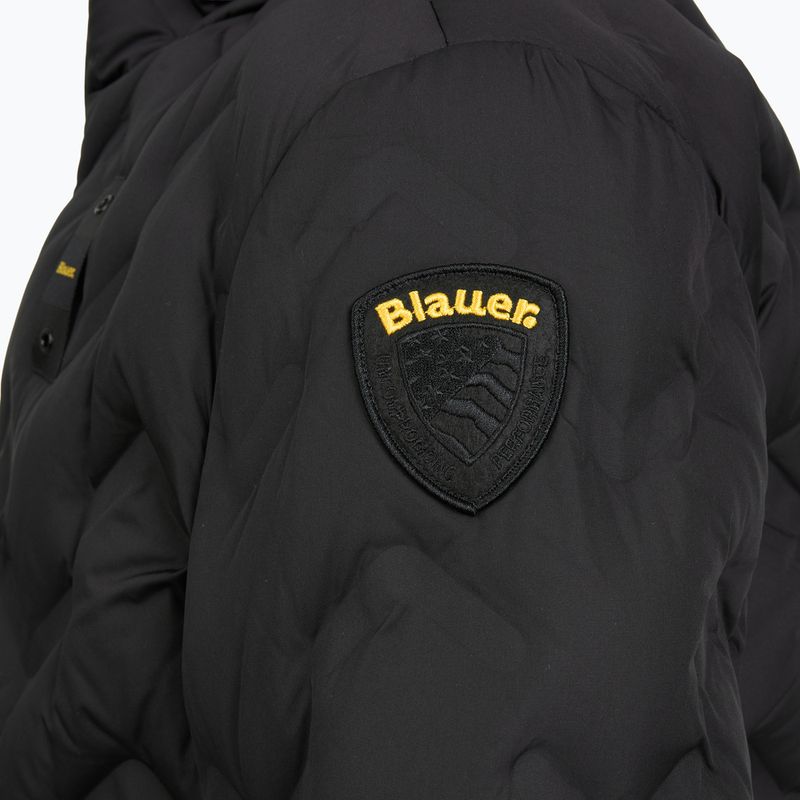 Мъжко яке Blauer USA Piery black inside brown 3