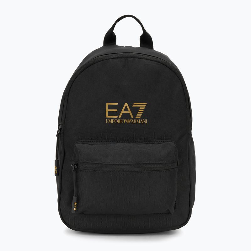Детска градска раница EA7 Emporio Armani Train Core 6 l black / gold logo