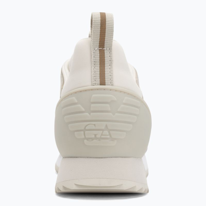 EA7 Emporio Armani Black & White Laces silver birch/gold обувки 6