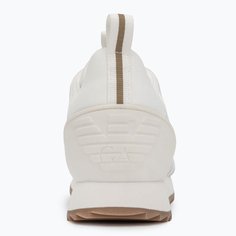 EA7 Emporio Armani Black & White Laces triple off wht/gold обувки 6