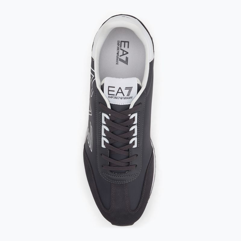 EA7 Emporio Armani Black & White Vintage перископ/бели обувки 5