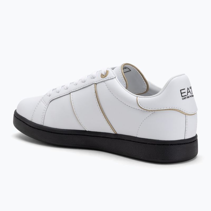 EA7 Emporio Armani Classic Logo бели/златни/черни обувки 3