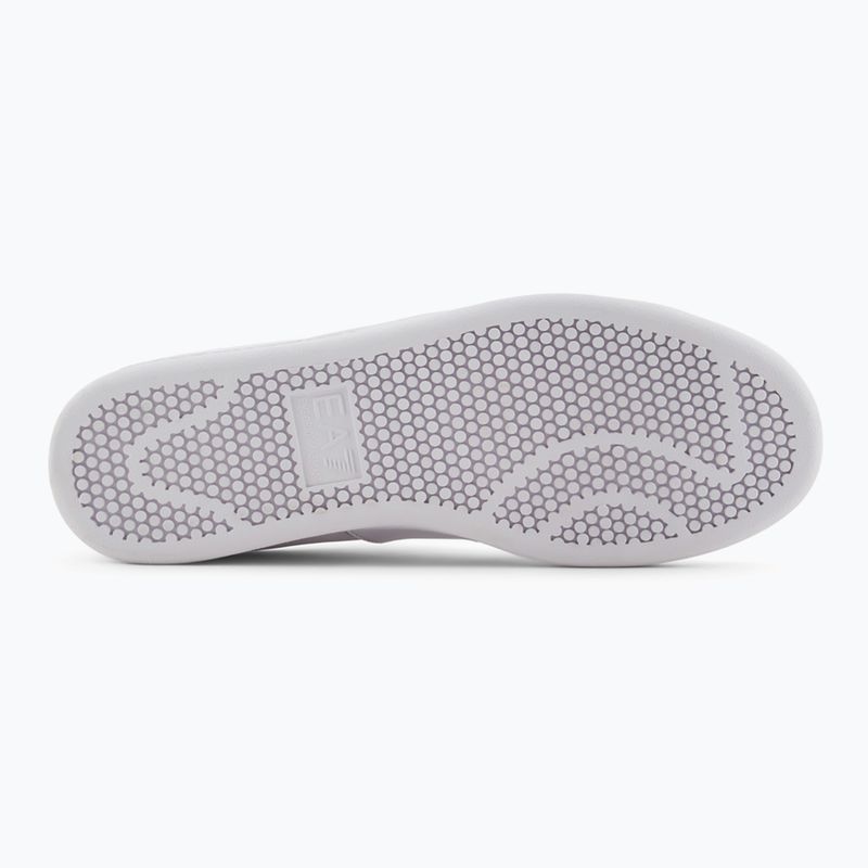 EA7 Emporio Armani Classic Logo изцяло бели/златни детайли обувки 2