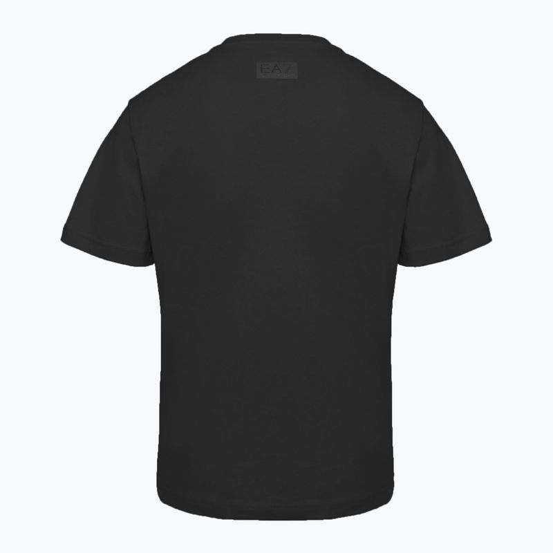 Мъжка тениска EA7 Emporio Armani Logo Series black 2