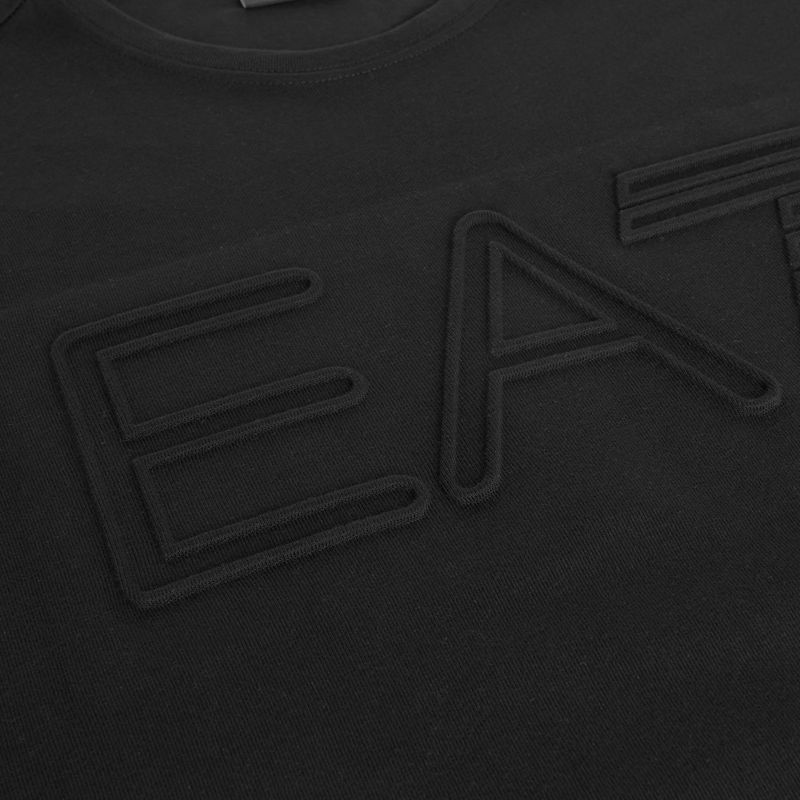 Мъжка тениска EA7 Emporio Armani Logo Series black 3