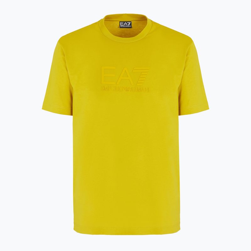 Мъжки EA7 Emporio Armani Visibility Cotton Crew antique moss Тениска