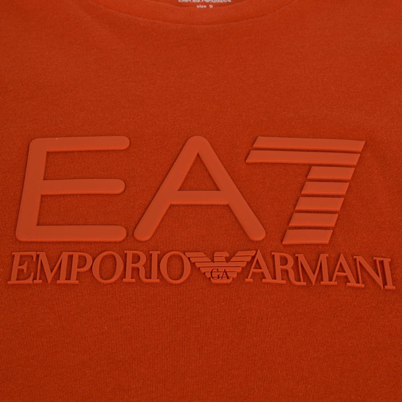 Мъжки EA7 Emporio Armani Visibility Cotton Crew Тениска с чай от ройбос 3
