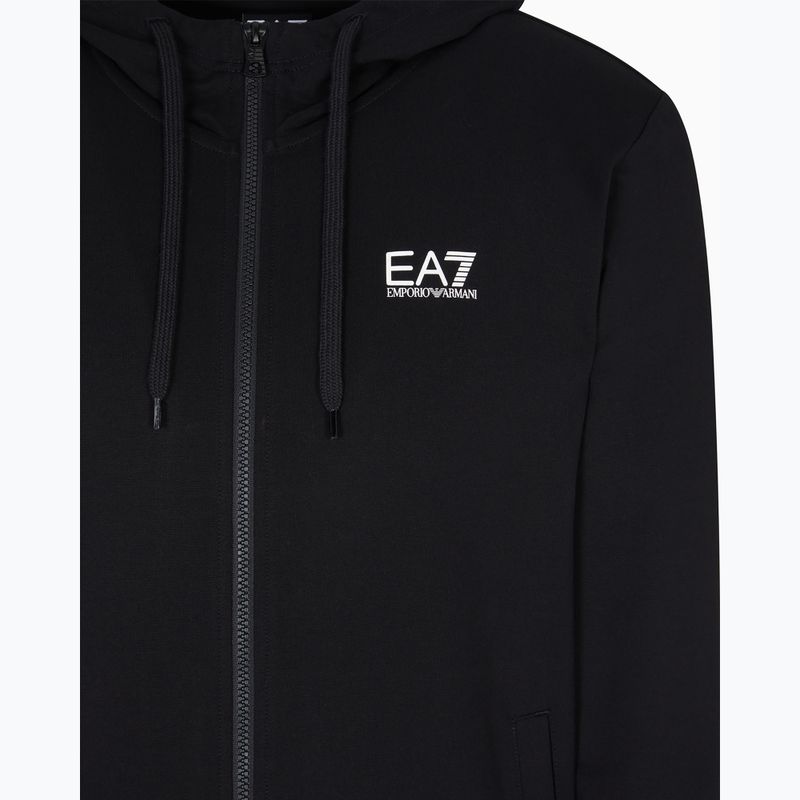 Мъжки анцуг EA7 Emporio Armani Train Core Id T-Suit Hoodie Fz black 3