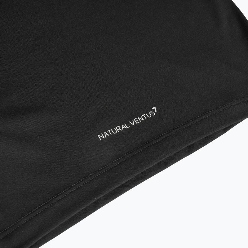 Дамска тениска EA7 Emporio Armani Natural Ventus 7 черна 3