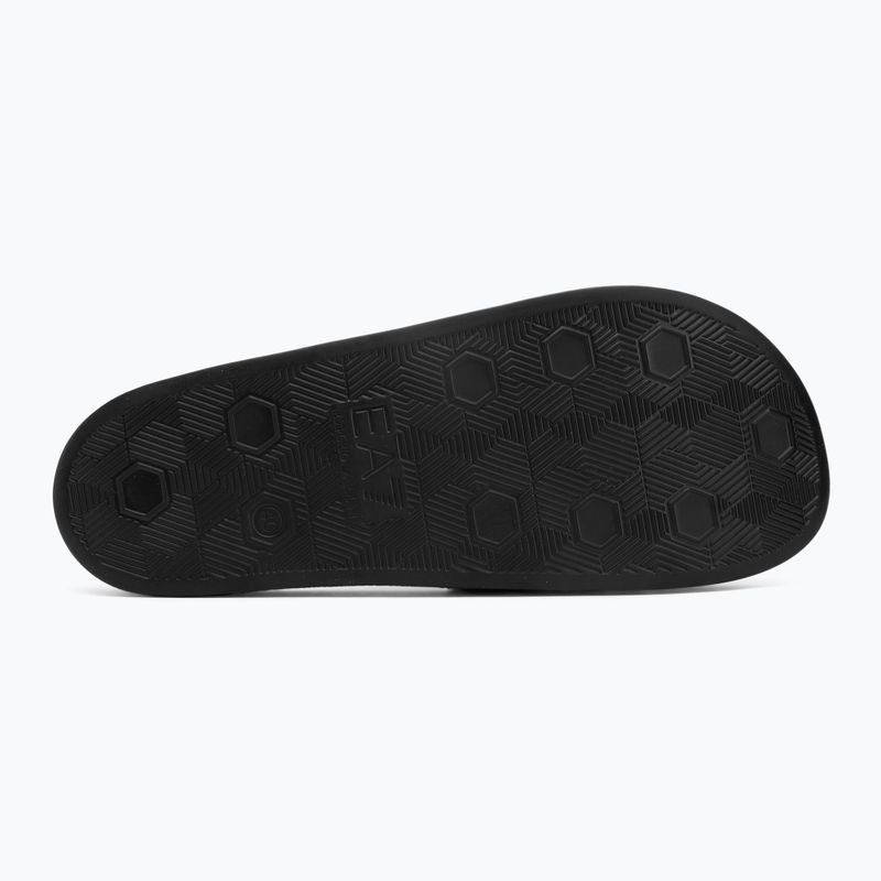 EA7 Emporio Armani Water Sports All Over джапанки изцяло черни / бели 4