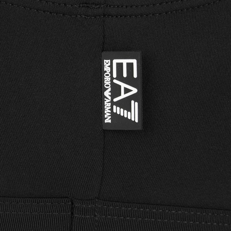 Дамски бански костюм от две части EA7 Emporio Armani Maxi Logo Bikini Top black 6