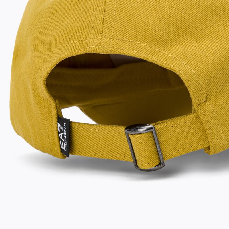 EA7 Emporio Armani Лого на влака Серия бродирани антични мъх бейзболна шапка 4