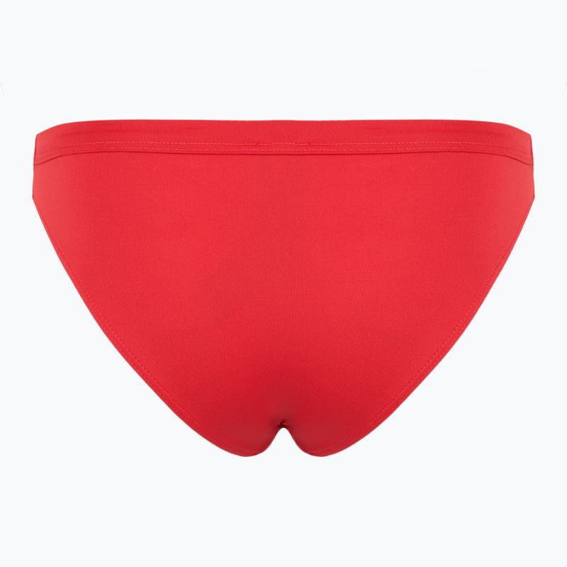 Дамски бански костюм от две части EA7 Emporio Armani Maxi Logo Bikini Top racing red 7