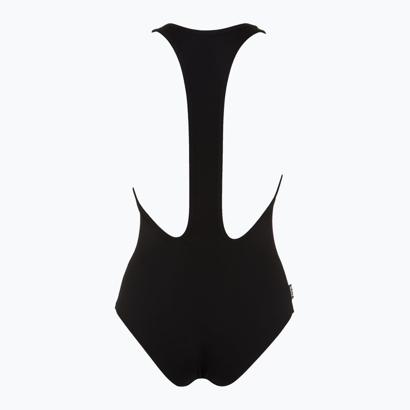 Дамски бански от една част EA7 Emporio Armani Maxi Logo One Piece black 2