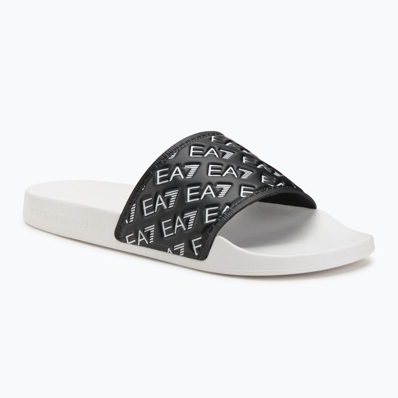 EA7 Emporio Armani Water Sports All Over черни/бели джапанки