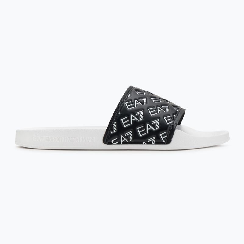 EA7 Emporio Armani Water Sports All Over черни/бели джапанки 2