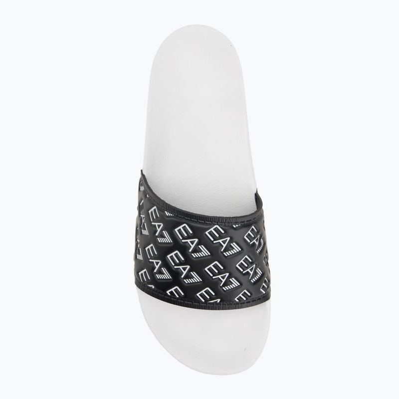 EA7 Emporio Armani Water Sports All Over черни/бели джапанки 5