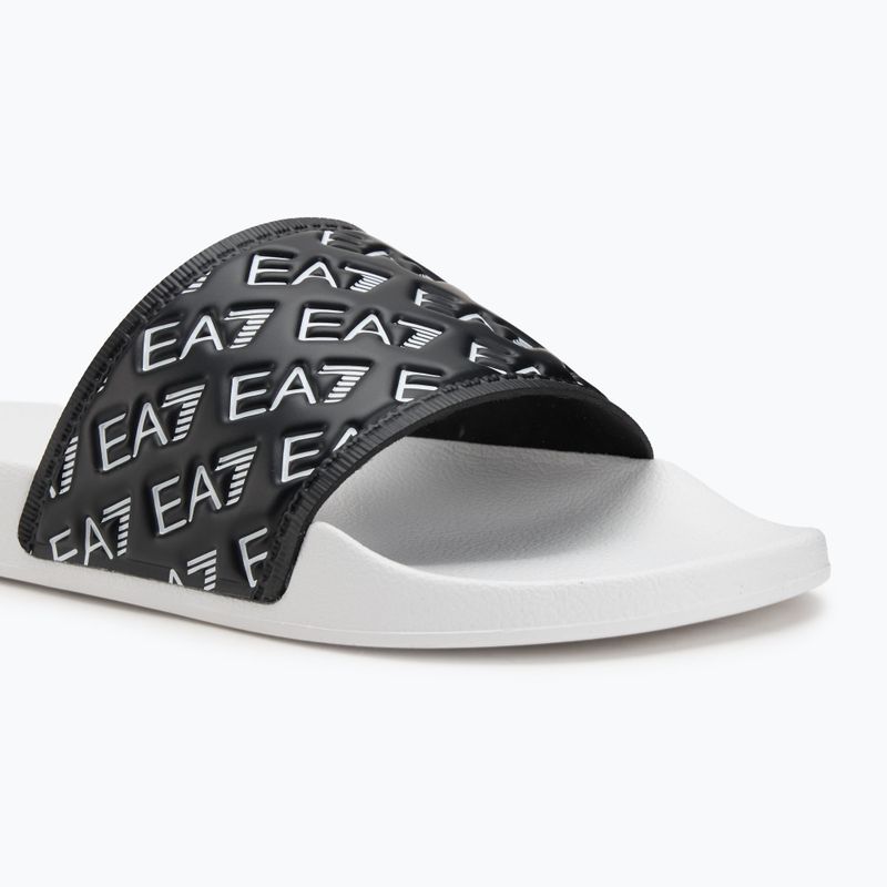EA7 Emporio Armani Water Sports All Over черни/бели джапанки 7