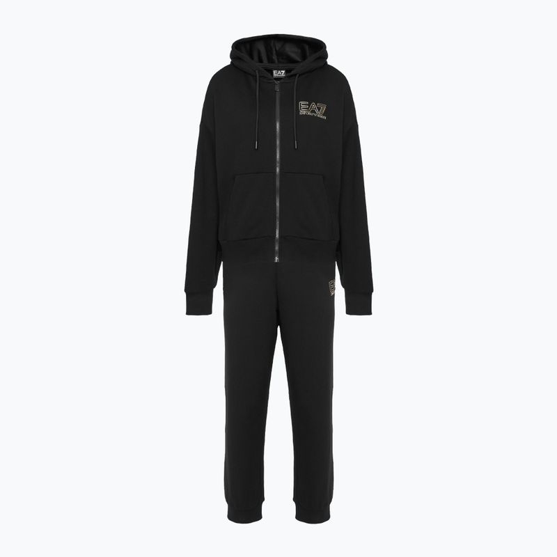 Дамски анцуг EA7 Emporio Armani Train Visibility HO CH FZ black/gold