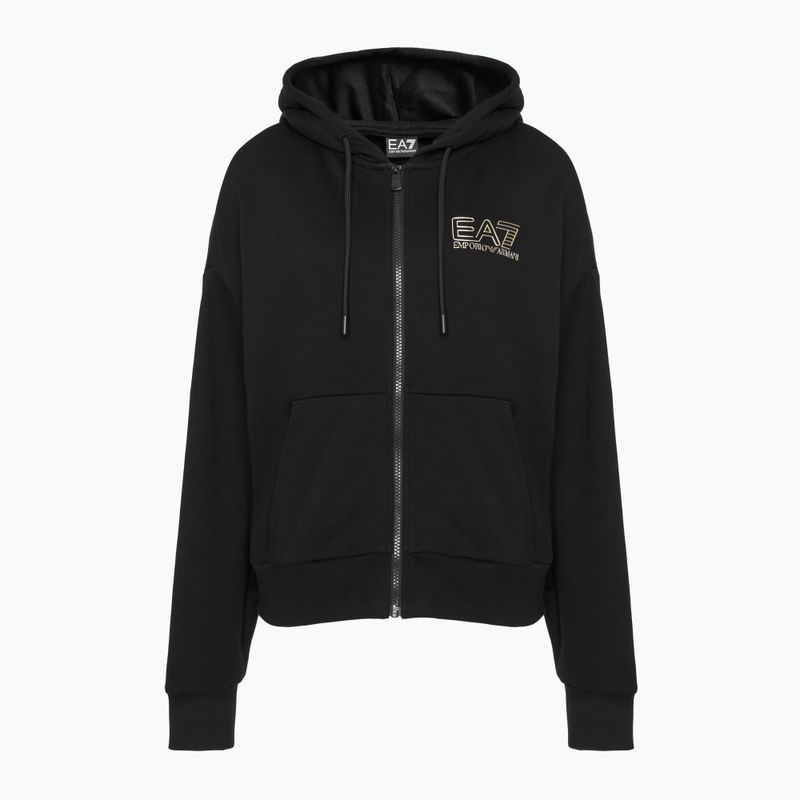Дамски анцуг EA7 Emporio Armani Train Visibility HO CH FZ black/gold 3
