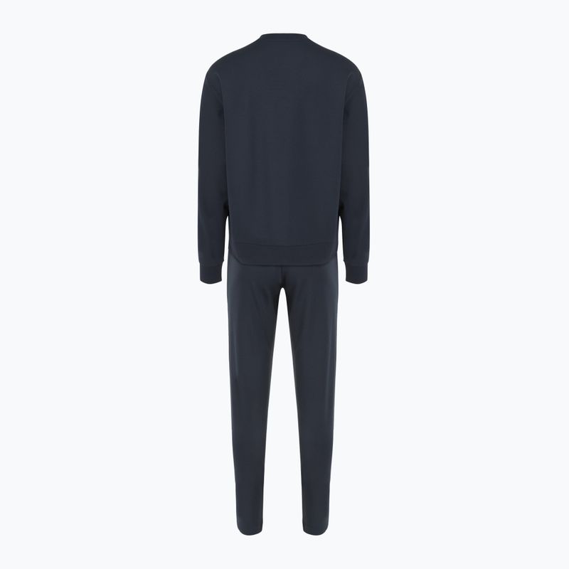 EA7 Emporio Armani Дамски анцуг MaxiLogo armani blue 2