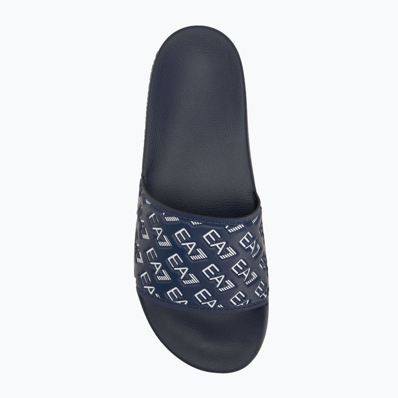 EA7 Emporio ArmaniWater Sports All Over navy / white джапанки 5