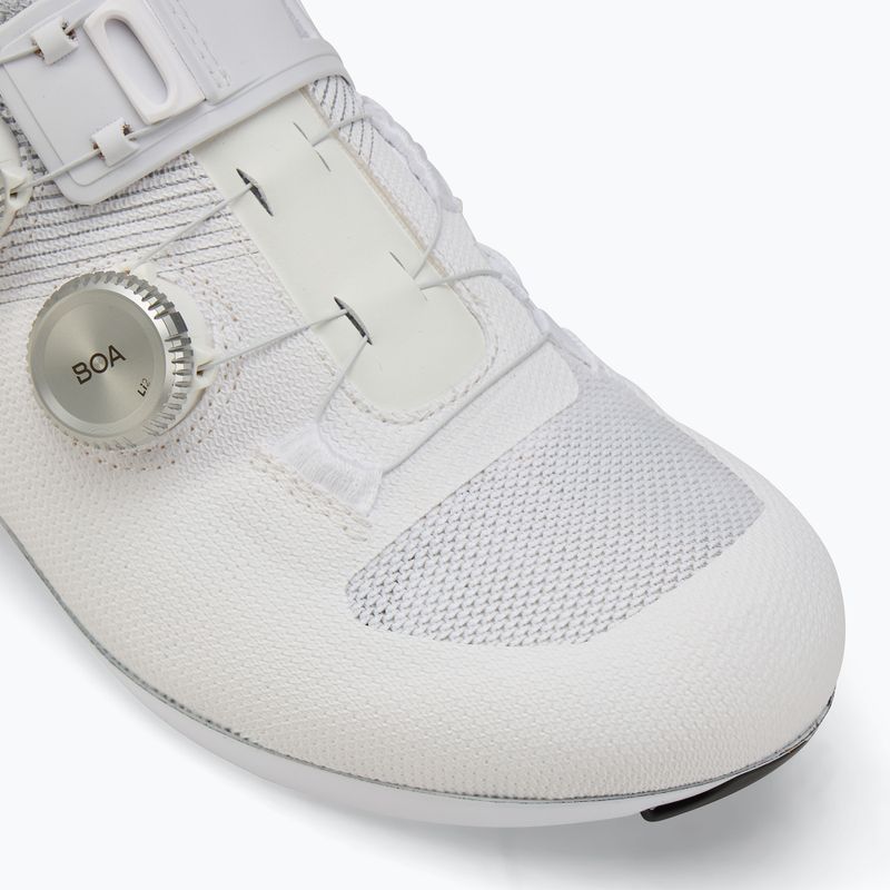 Мъжки обувки за шосейно колоездене DMT KR0 EVO white/silver 7