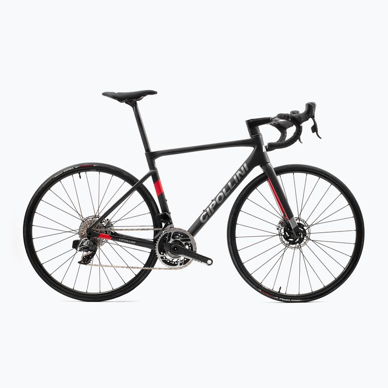 Шосеен велосипед Cipollini DOLOMIA DB 22-RED AXS QUARQ-TS20-ALANERA карбон антрацит червен мат