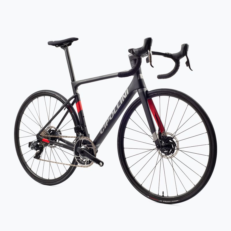 Шосеен велосипед Cipollini DOLOMIA DB 22-RED AXS QUARQ-TS20-ALANERA карбон антрацит червен мат 2