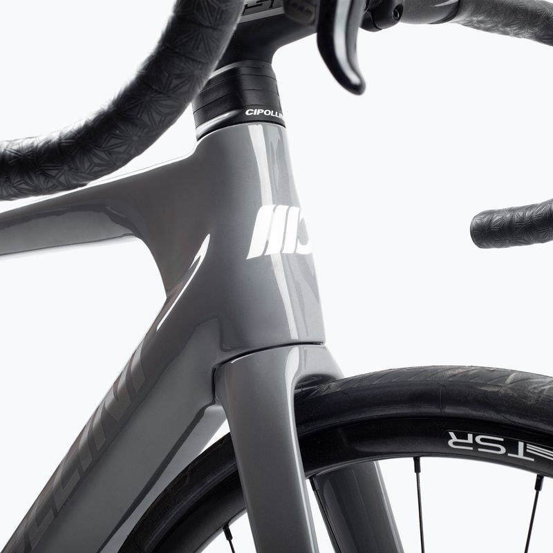 Електрически шосеен велосипед Cipollini FLUSSO DISC BRAKE SRAM RIVAL AXS greynardo карбон лъскав 6