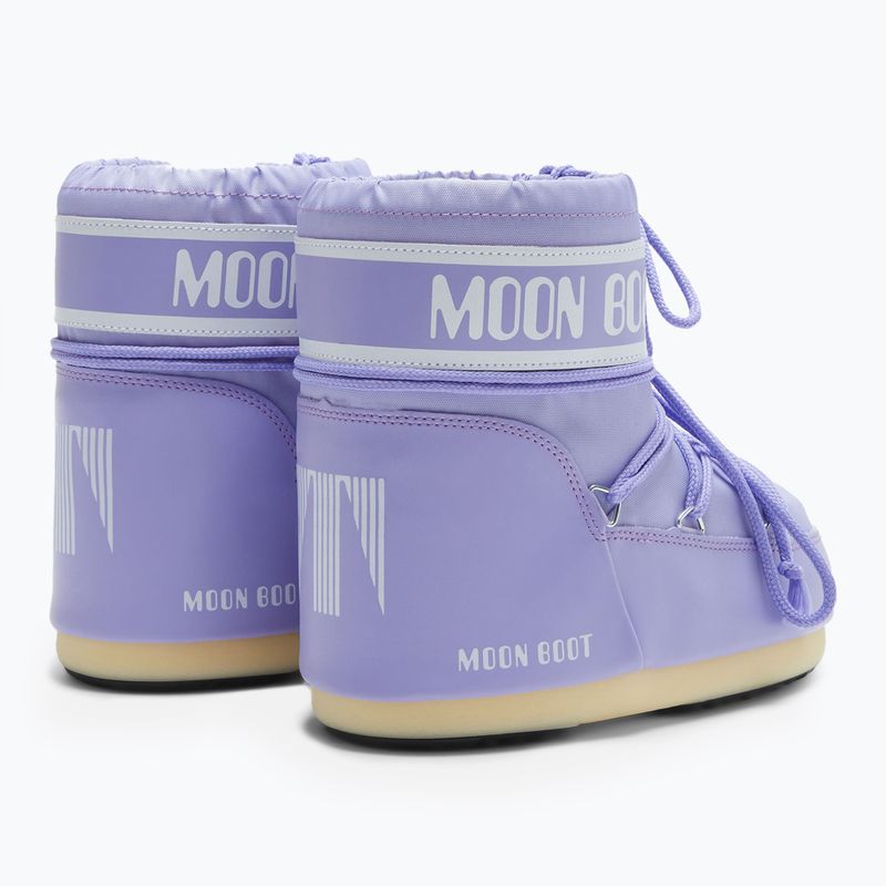 Дамски ботуши Moon Boot Icon Low Nylon lilac snow boots 4