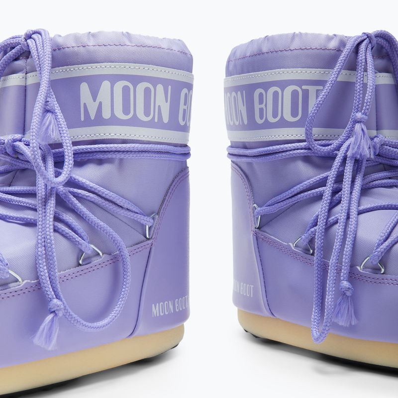 Дамски ботуши Moon Boot Icon Low Nylon lilac snow boots 3