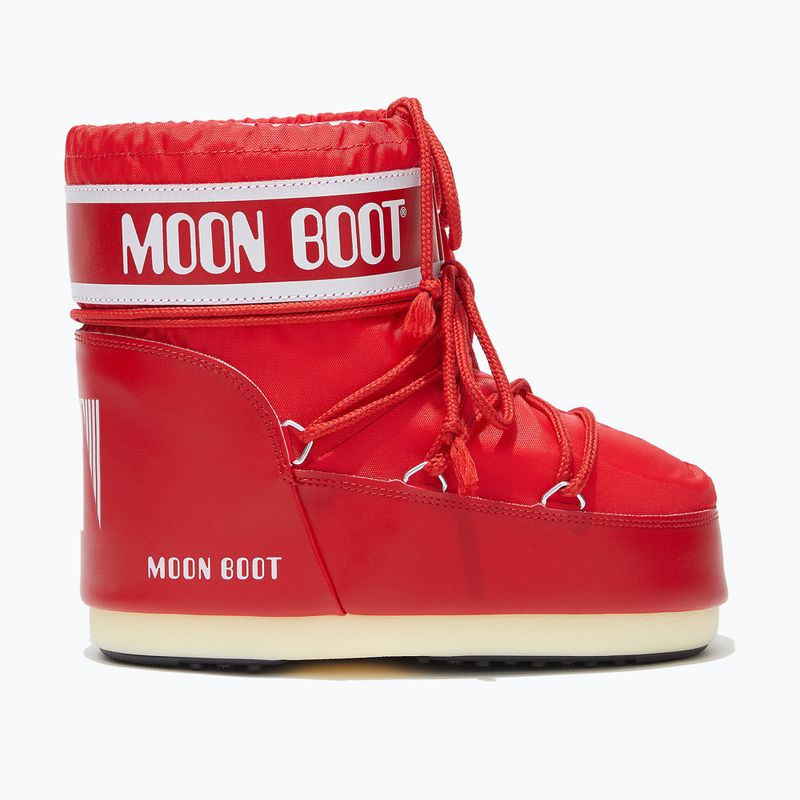 Moon Boot дамски ботуши за сняг Icon Low Nylon red