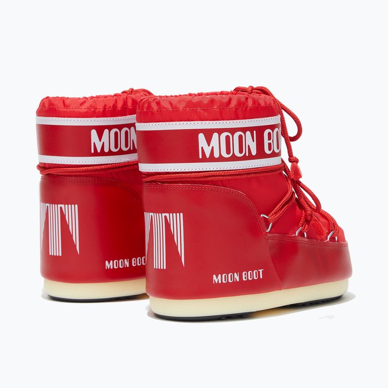 Moon Boot дамски ботуши за сняг Icon Low Nylon red 2
