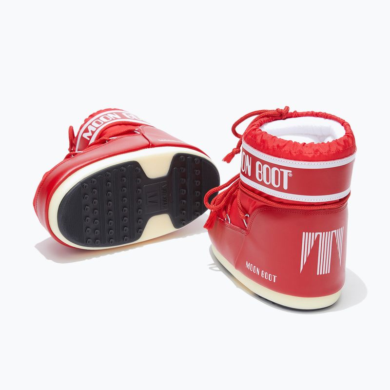 Moon Boot дамски ботуши за сняг Icon Low Nylon red 3