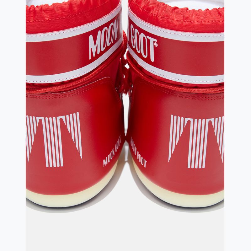 Moon Boot дамски ботуши за сняг Icon Low Nylon red 4