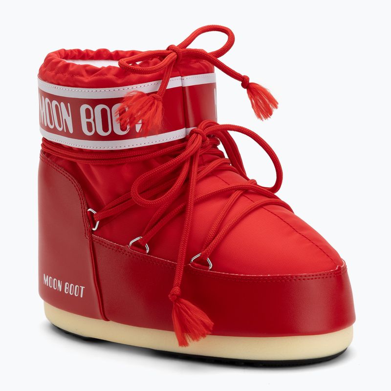 Moon Boot дамски ботуши за сняг Icon Low Nylon red