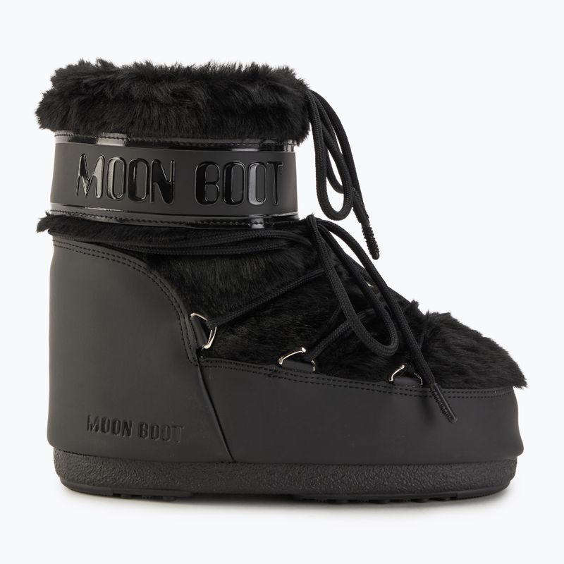 Дамски ботуши за сняг Moon Boot Icon Low Faux Fur black 2