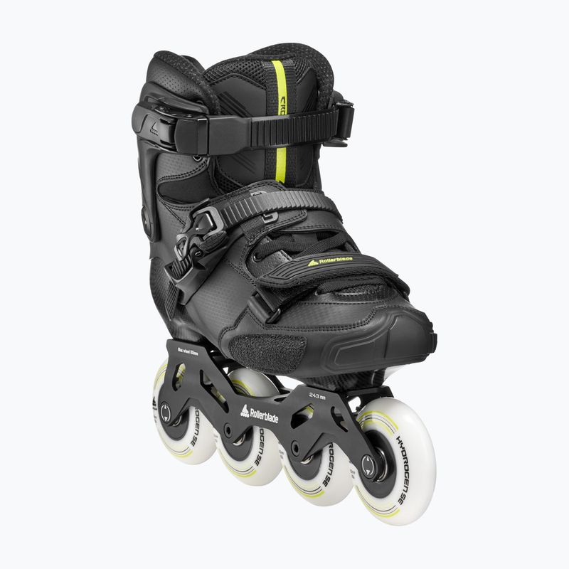 Мъжки ролери Rollerblade Crossfire LX black/lime 5