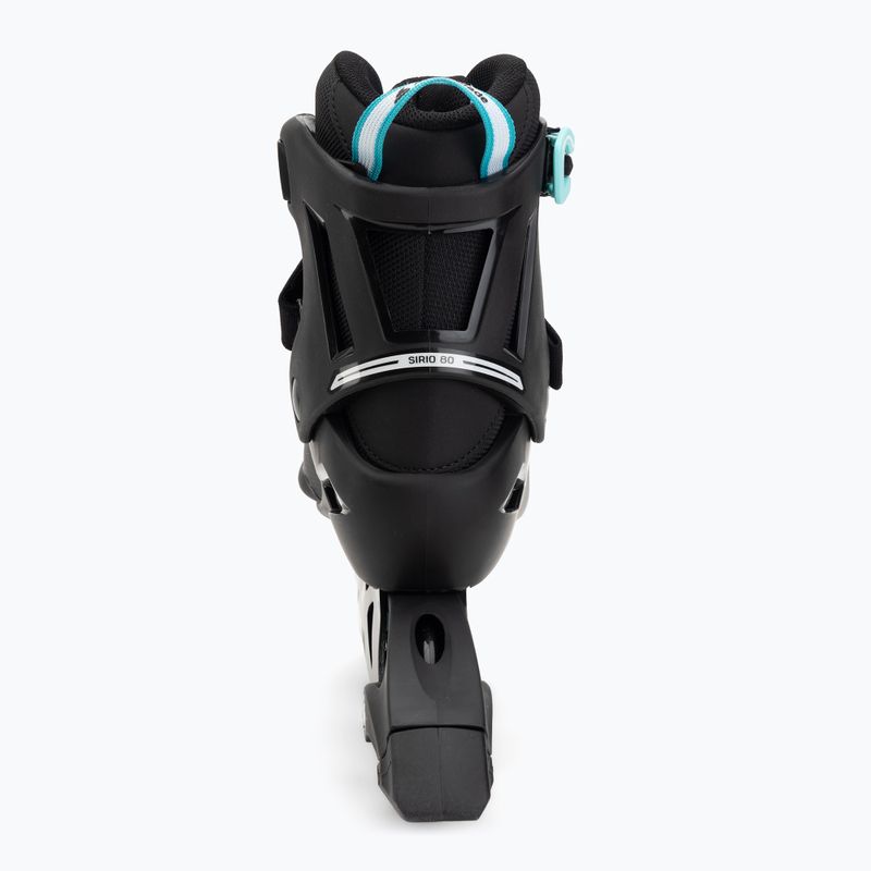 Дамски ролери Rollerblade Sirio 80 W black/teal blue 5