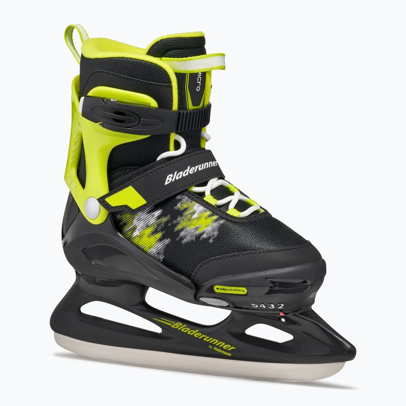 Детски кънки Bladerunner Micro Ice black/lime 9