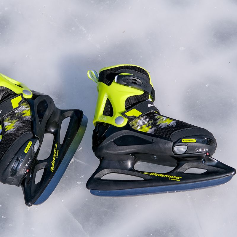 Детски кънки Bladerunner Micro Ice black/lime 14